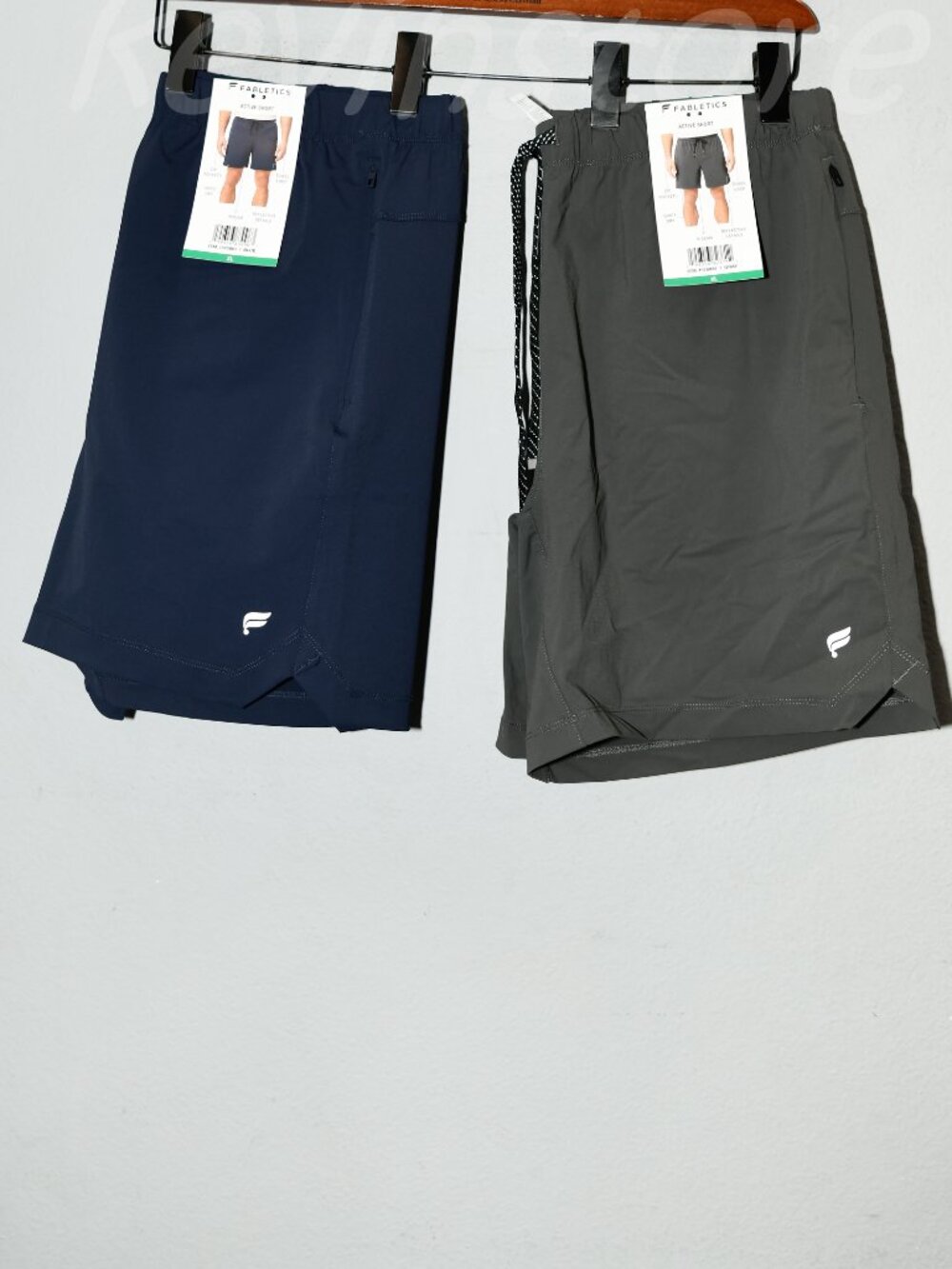 2 pairs Fabletics Men's Active Shorts. Price is for 2 . - Picture 1 of 16